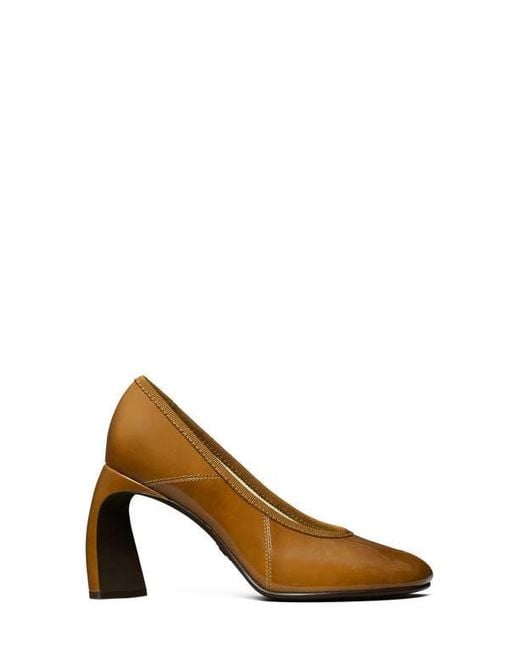 Tory Burch Brown Pointed Toe Pump