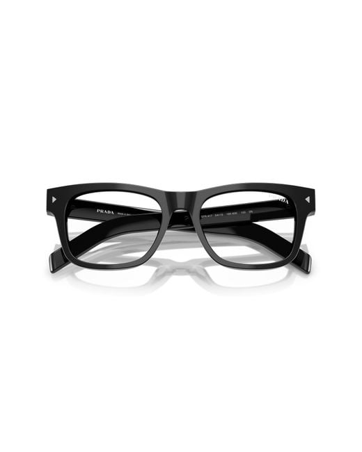 Prada Black 54Mm Rectangular Sunglasses for men