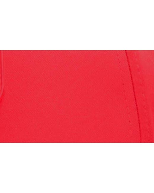 Boss Red Poulin Lux Flag Patch Adjustable Baseball Cap for men