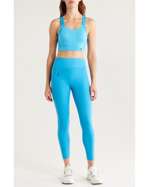 On Shoes Blue Studio Crop Leggings