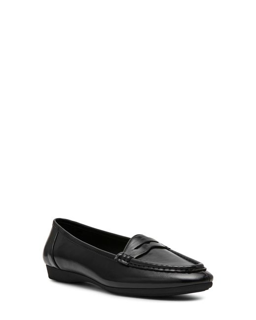 Anne Klein Black Carson Loafer