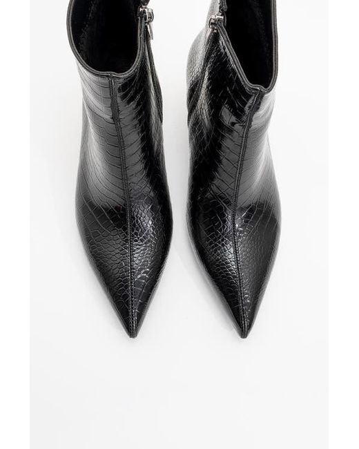 Prologue Shoes Black Noya Stiletto Boot