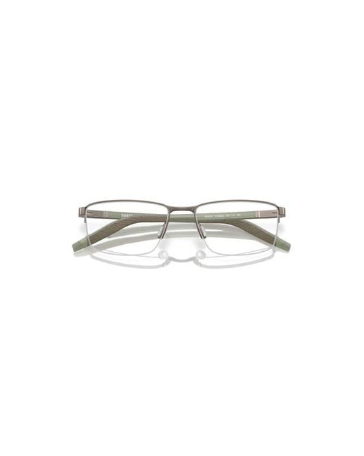 Costa Gray 55Mm Rectangle Optical Glasses for men