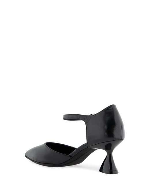 Aerosoles Black January Ankle Strap Pointed Toe Pump
