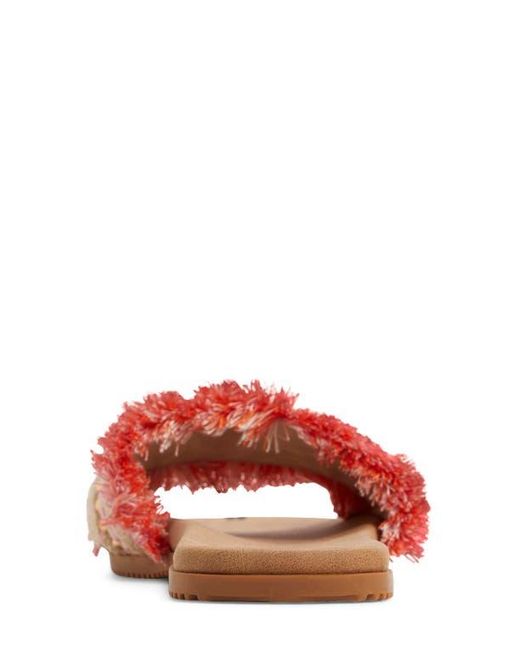 Roxy Pink Positano Slide Sandal