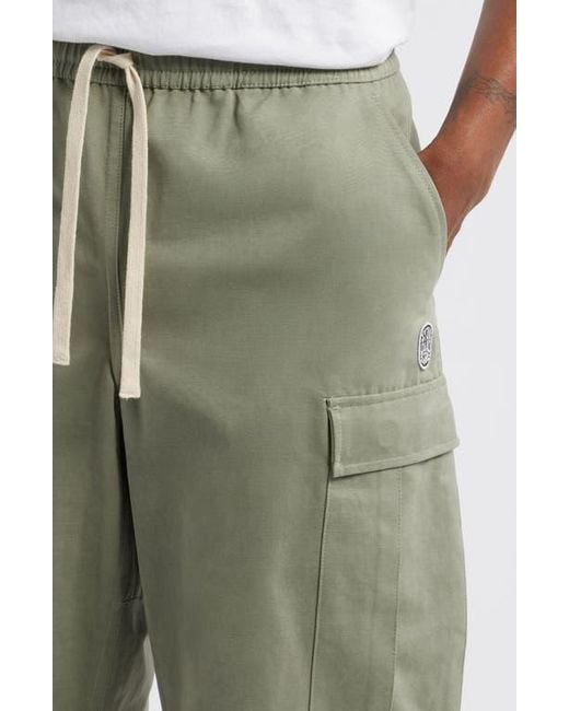 Standard Issue Green Pd Drawstring Cargo Pants for men