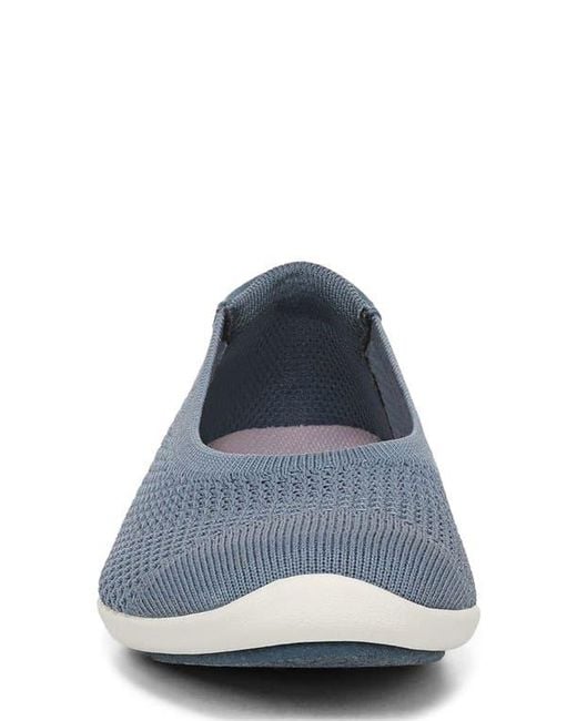 Ryka Blue Clever Ballet Flat