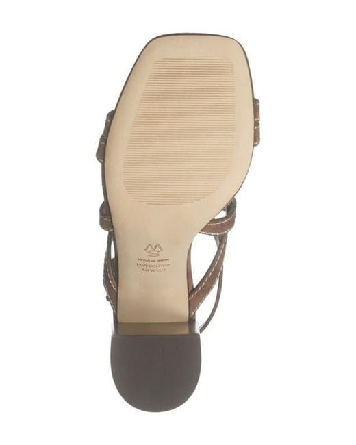 Stuart Weitzman Brown Park Sandal