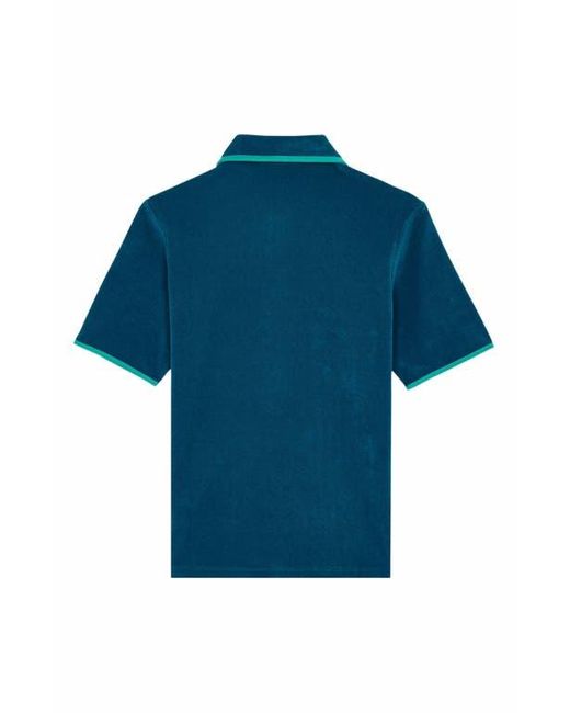 Vilebrequin Blue Vbq Line Terry Polo