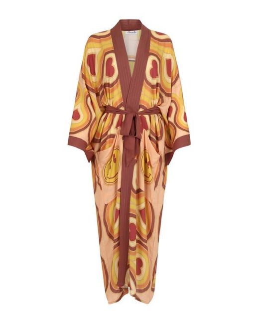 Henelle Metallic Duster Robe