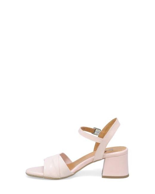 Miz Mooz Pink Bela Block Heel Sandal