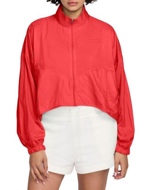 Nike Red Windrunner Ripstop Jacket