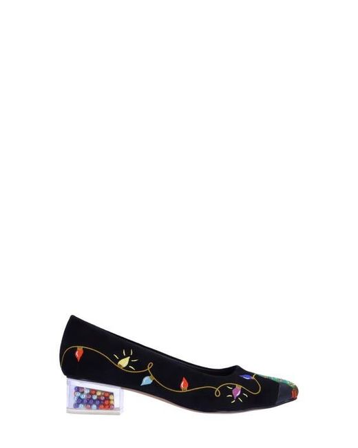 J. Reneé Black Noel Steps Pump