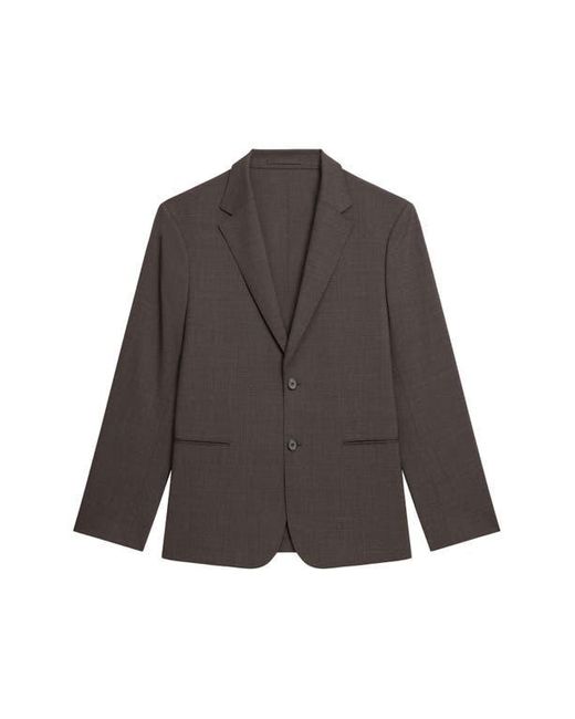 Theory Black Clinton Travel Motion Wool Blend Blazer for men