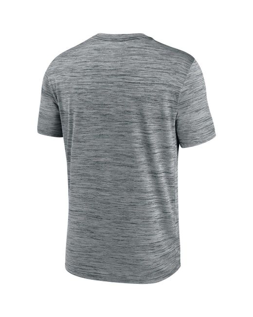 Nike Men's Atlanta Braves Navy Authentic Collection Velocity T-Shirt