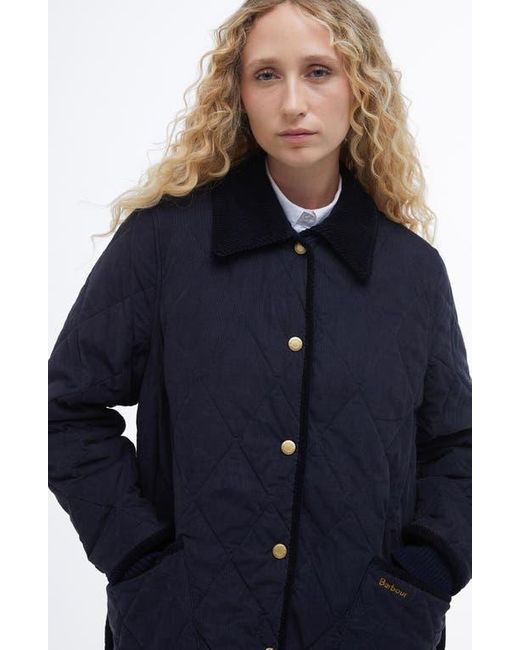 Barbour Blue Cornelia Quilted Jacket