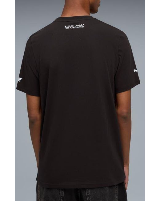 PUMA Multicolor Formula 1 Las Vegas Race Graphic T-Shirt for men