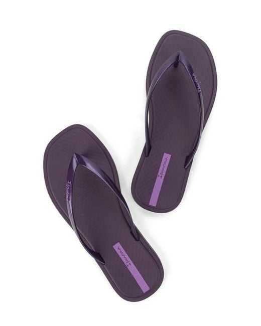 Ipanema Purple Solar Color Flip Flop