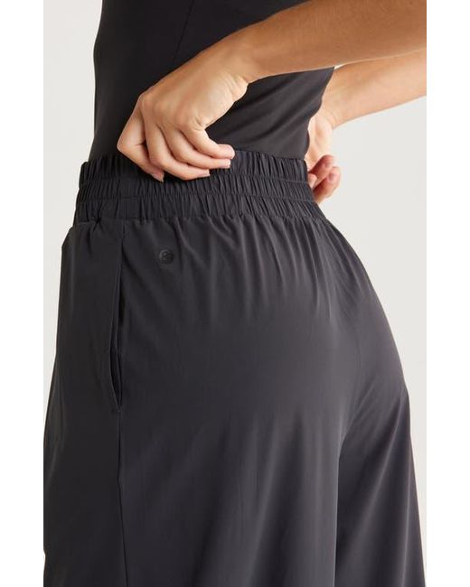 Zella Black Atlas Wide Leg Pants