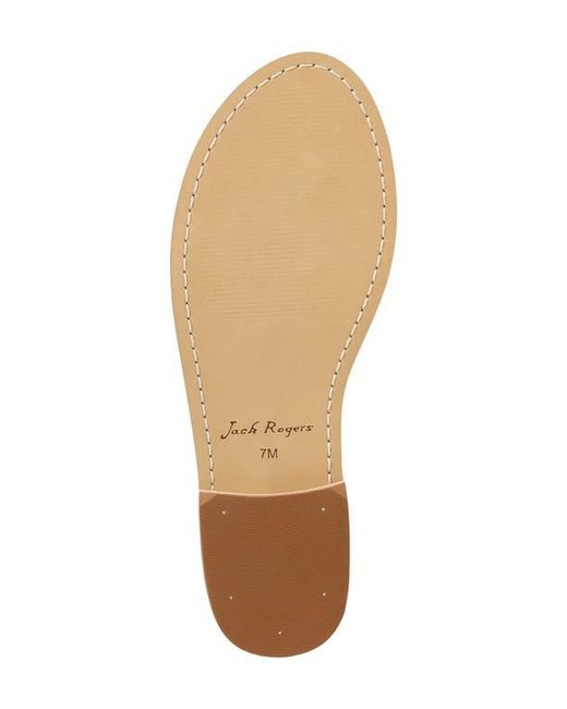Jack Rogers White Jacks Flat Sandal