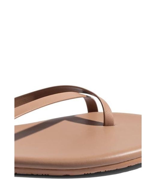 TKEES Pink Riley Metallic Flip Flop