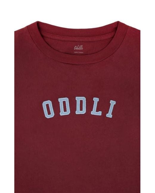 Oddli Red Tee
