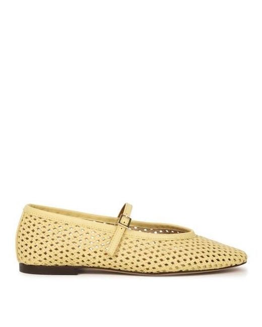 Bobbies Metallic Maya Ballet Flats