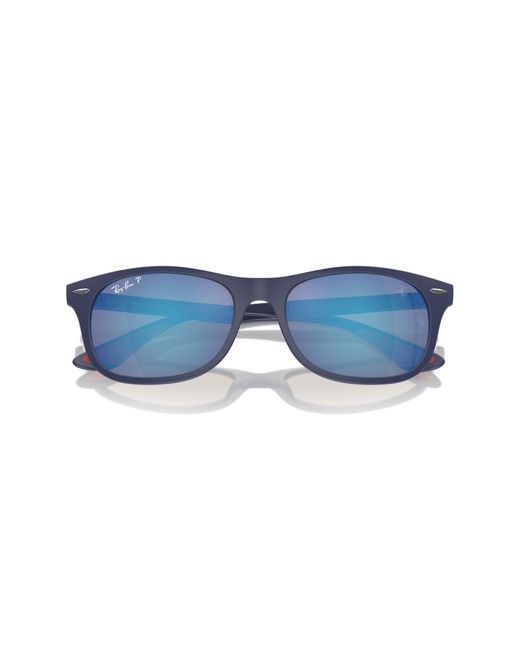 Ray-Ban Blue Liteforce 55mm Polarized Square Sunglasses for men