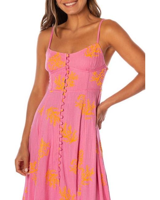 Maaji Red Coral Reef Sia Cover-Up Dress
