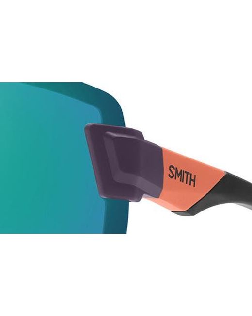 Smith Blue Wildcat Chromapop Shield Snow Goggles