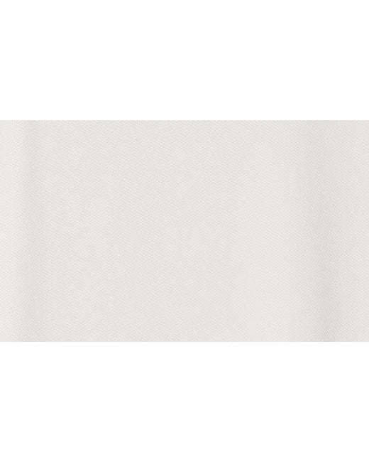 Jacquemus White Le Polo Maille Loose Fit Piqué Polo for men