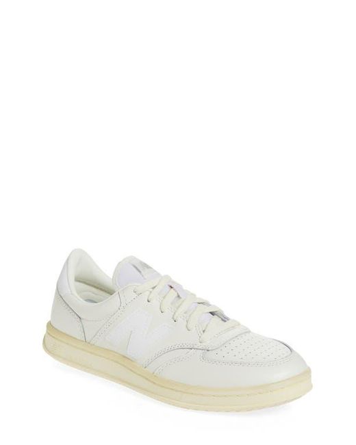 New Balance White T500 Tennis Sneaker for men