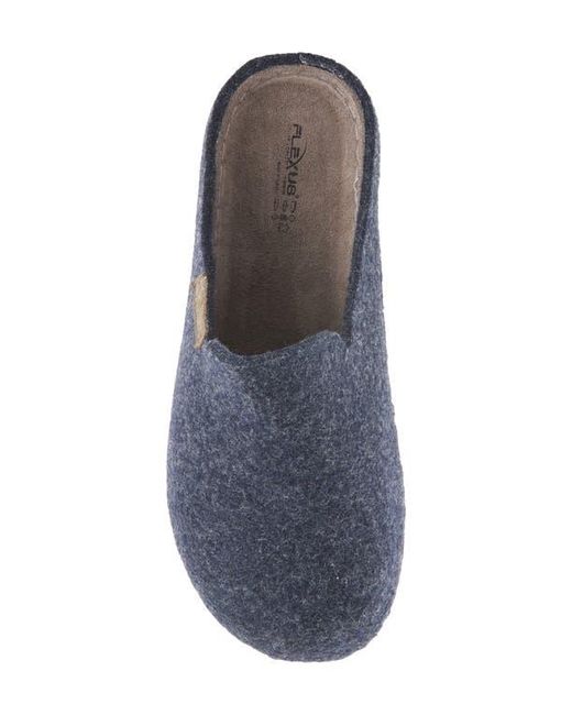Flexus by Spring Step Blue Cloggish Mule