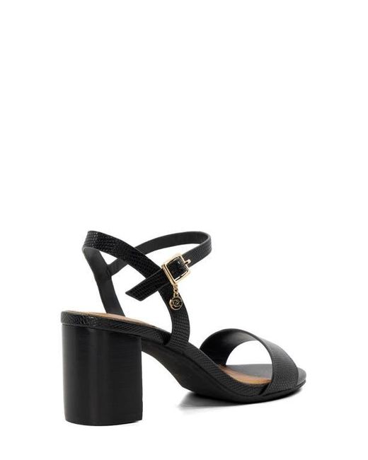 Dune Black Jelly Sandal