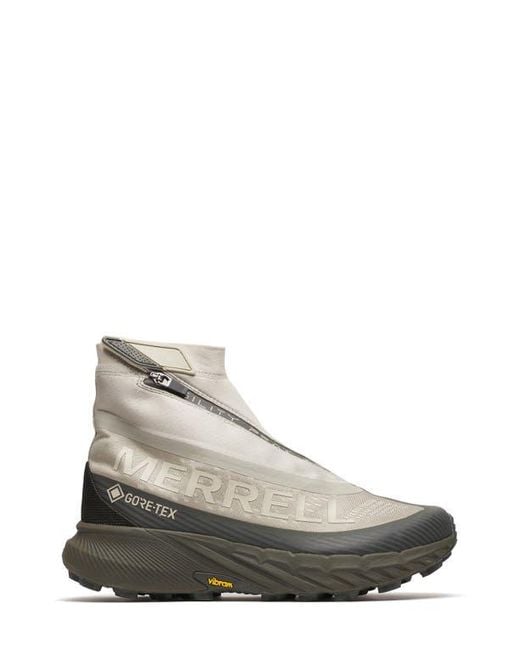 Merrell White Agility Peak 5 Trail Running Shoe for men