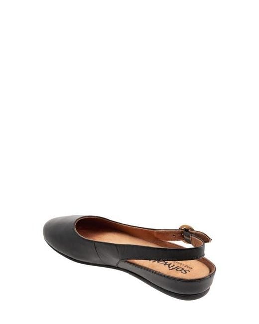 Softwalk® Multicolor Sandy Slingback Flat