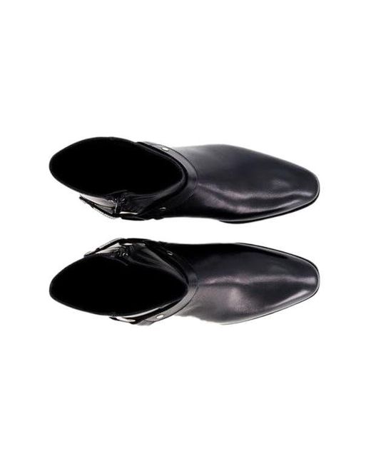 Anthony Veer Black Sloane Harness Boot for men