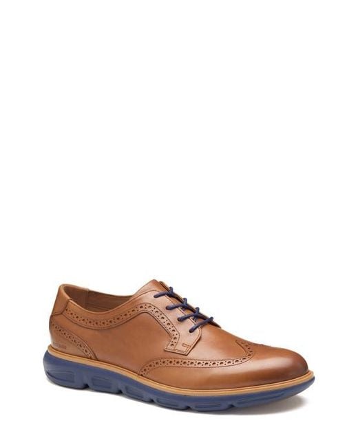 Johnston & Murphy Brown Larkin Wingtip Derby for men