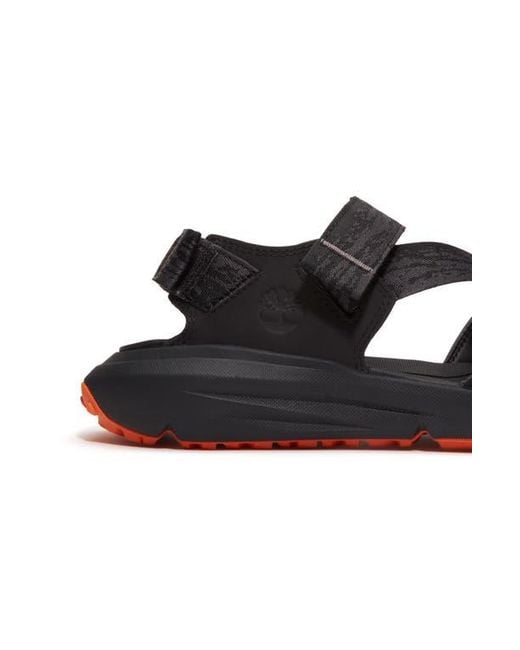 Timberland Black Motion Dune Sandal for men
