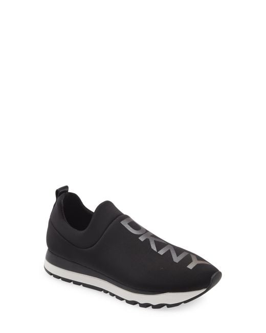DKNY Jadyn Slipon Sneaker in Black Lyst