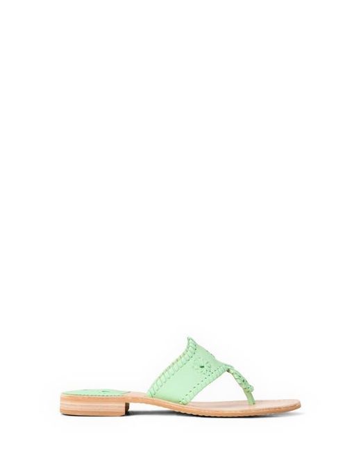 Jack Rogers Green Jacks Flat Sandal