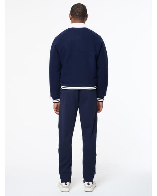 Sergio Tacchini Blue Marco Varsity Jacket for men