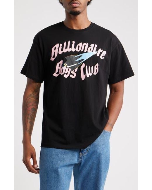 BBCICECREAM Men's Black Voyage Graphic T-Shirt