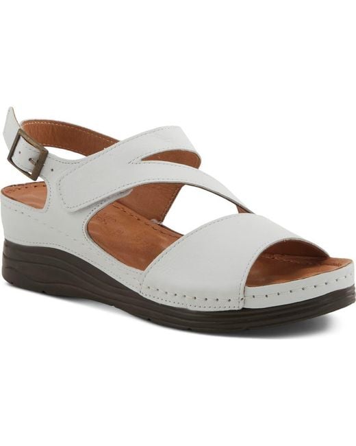 Spring Step Brown Griggs Platform Sandal