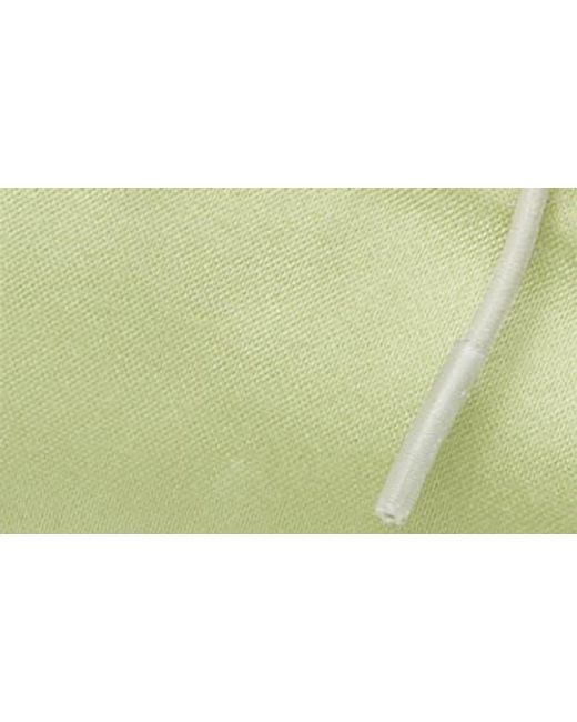 Simone Rocha Green Ballerina Grip Flat