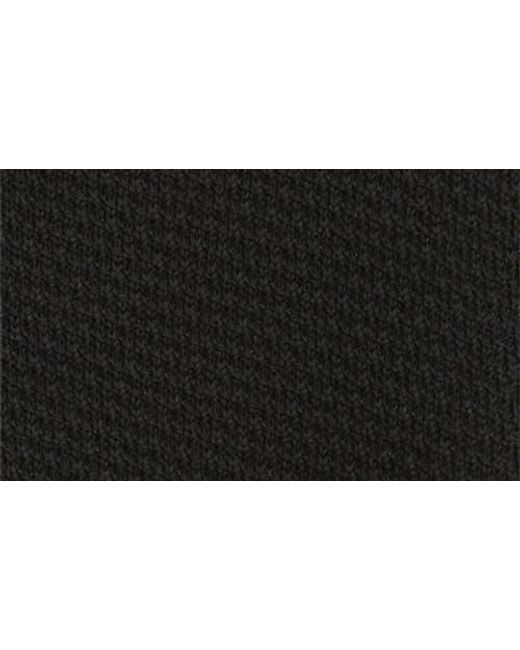 Boss Black Iconico Textured Knit Camp Shirt for men