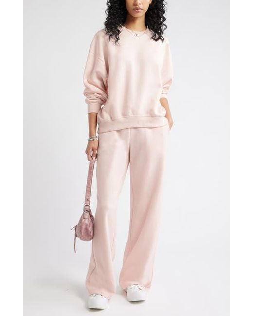 BP. Natural Wide Leg Fleece Pants