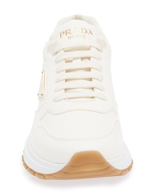 Prada White Prax Sneaker for men