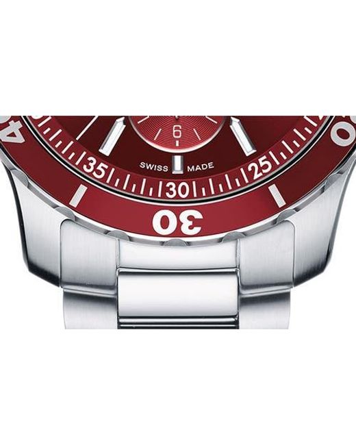 Movado Red Series 800 Chronograph Bracelet Watch, 42Mm for men