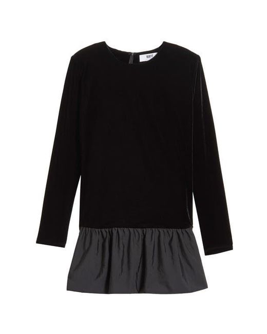 Wayf X Chérie Madeleine Belle Velvet Bodice Long Sleeve